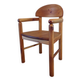 Rainer Daumiller armchair in oiled pine