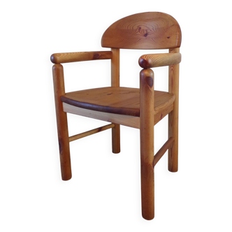 Rainer Daumiller armchair in oiled pine
