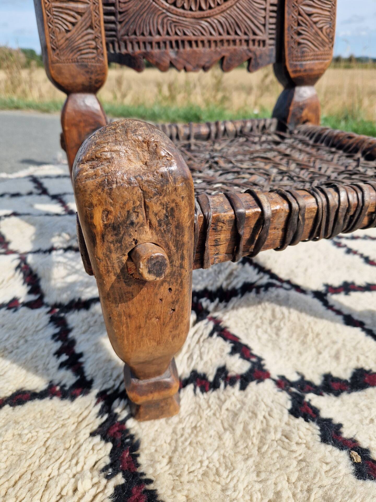 Traditional chair from Pakistan