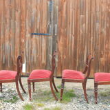 Set of 4 board chairs