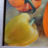 Still life painting "peppers"