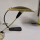 Black brass desk lamp 1950 italy