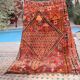 Tapis berbère marocain vintage atlas