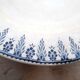 Sept  assiettes  plates de Sarregemines