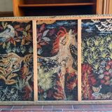 Large Unicorn with Fire Feet Tapestry