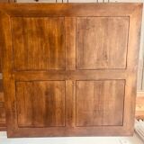 Solid wood table with extensions