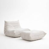 Vintage Togo pouf ottoman - Ligne Roset