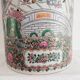 Vase rouleau de 47 cm en porcelaine de Canton Chine