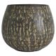 Vase en grès brun Birka Rubus de style mid-century modern par Gunnar Nylund, Rörstrand