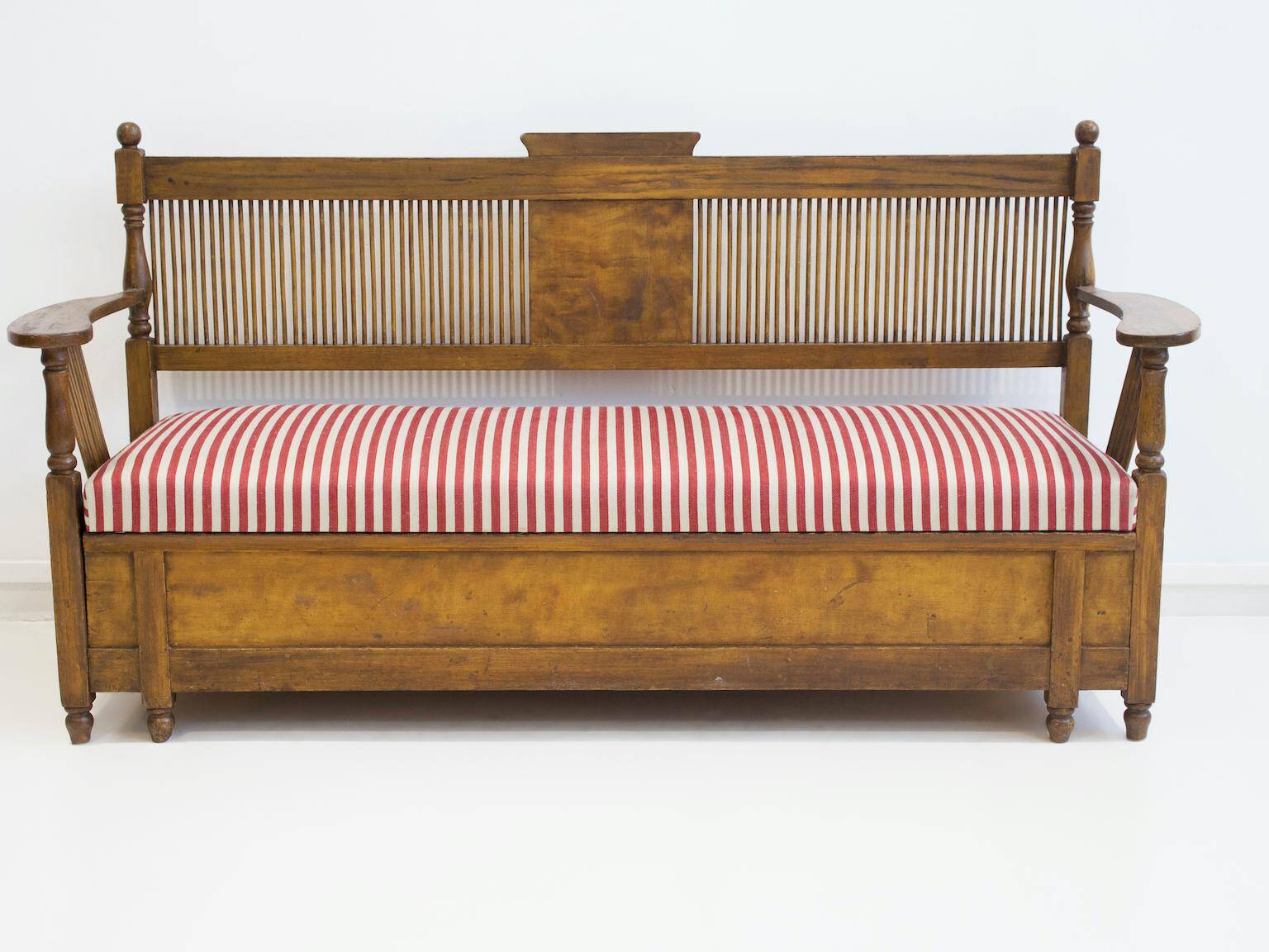 Swedish wooden sofa designed by Carl Westman