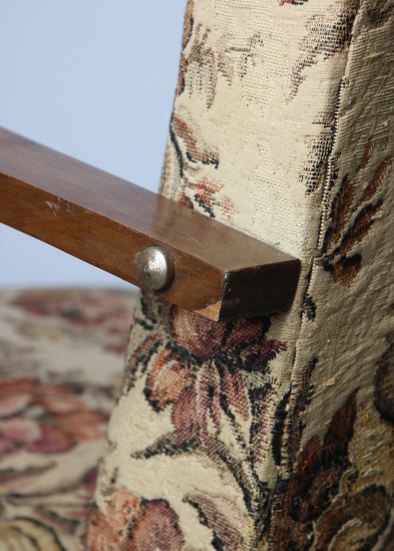 Mid-century Bentwood Jindrich Halabala Armchair, 1950s