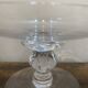 Footed coupe Daum France in signed crystal – Vintage centrepiece
