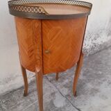 Louis XV style bedside in Marquetry