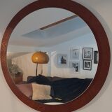 Scandinavian mirror 1960 vintage
