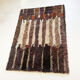 Original Abstract Scandinavian High Pile Abstract Rya Rug Carpet, Finland, 1960s