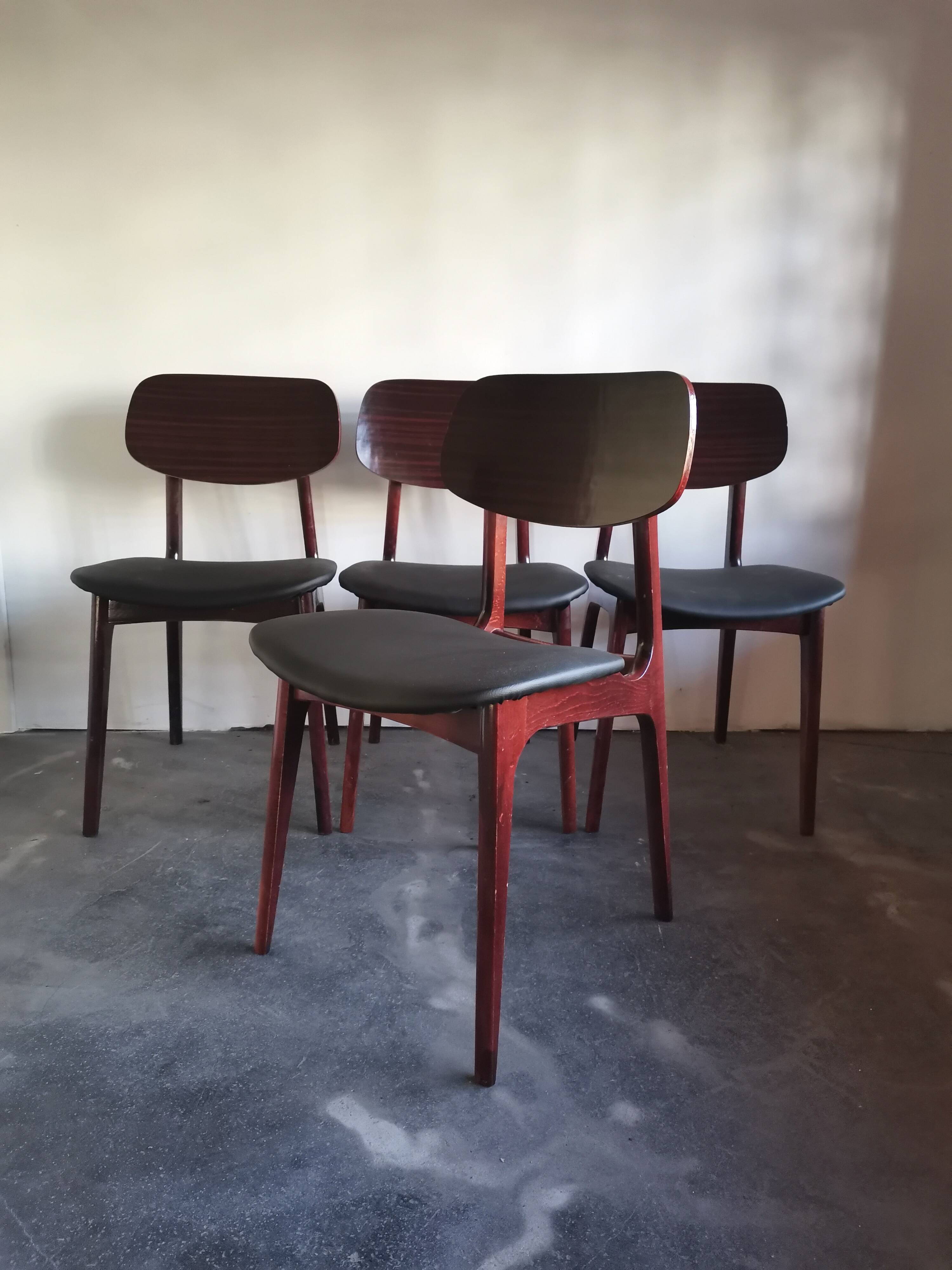 Chaises de salle à manger 1970 1 sur 4