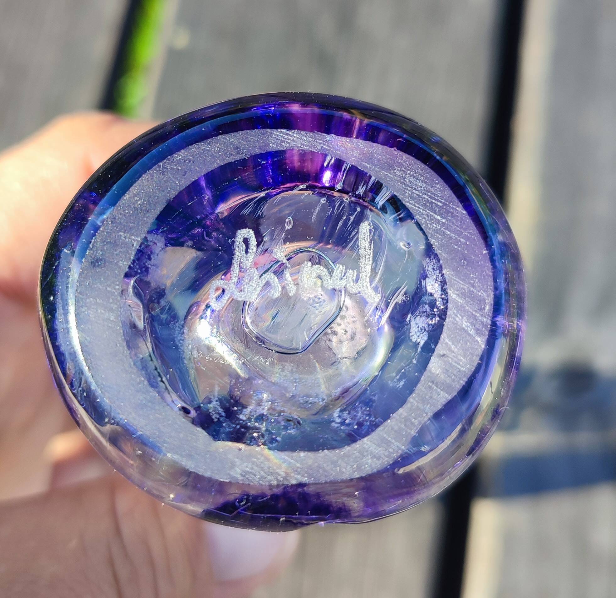 Volcan soliflore vase Laurent Lesiourd art