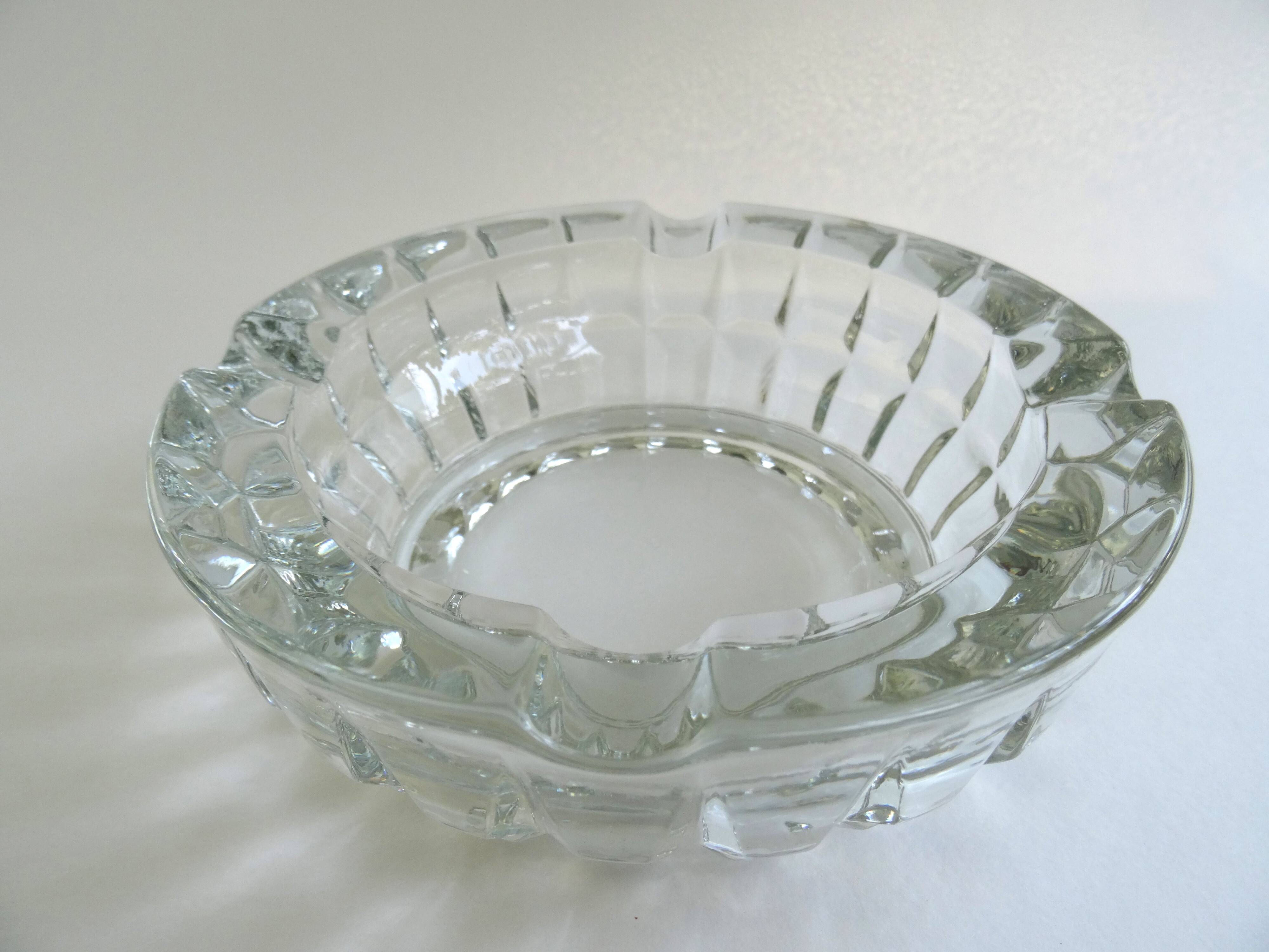 Crystal ashtray