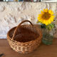 Vintage wicker basket