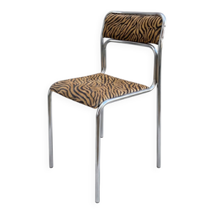 Chaise Chromée Tubulaire - bauhaus