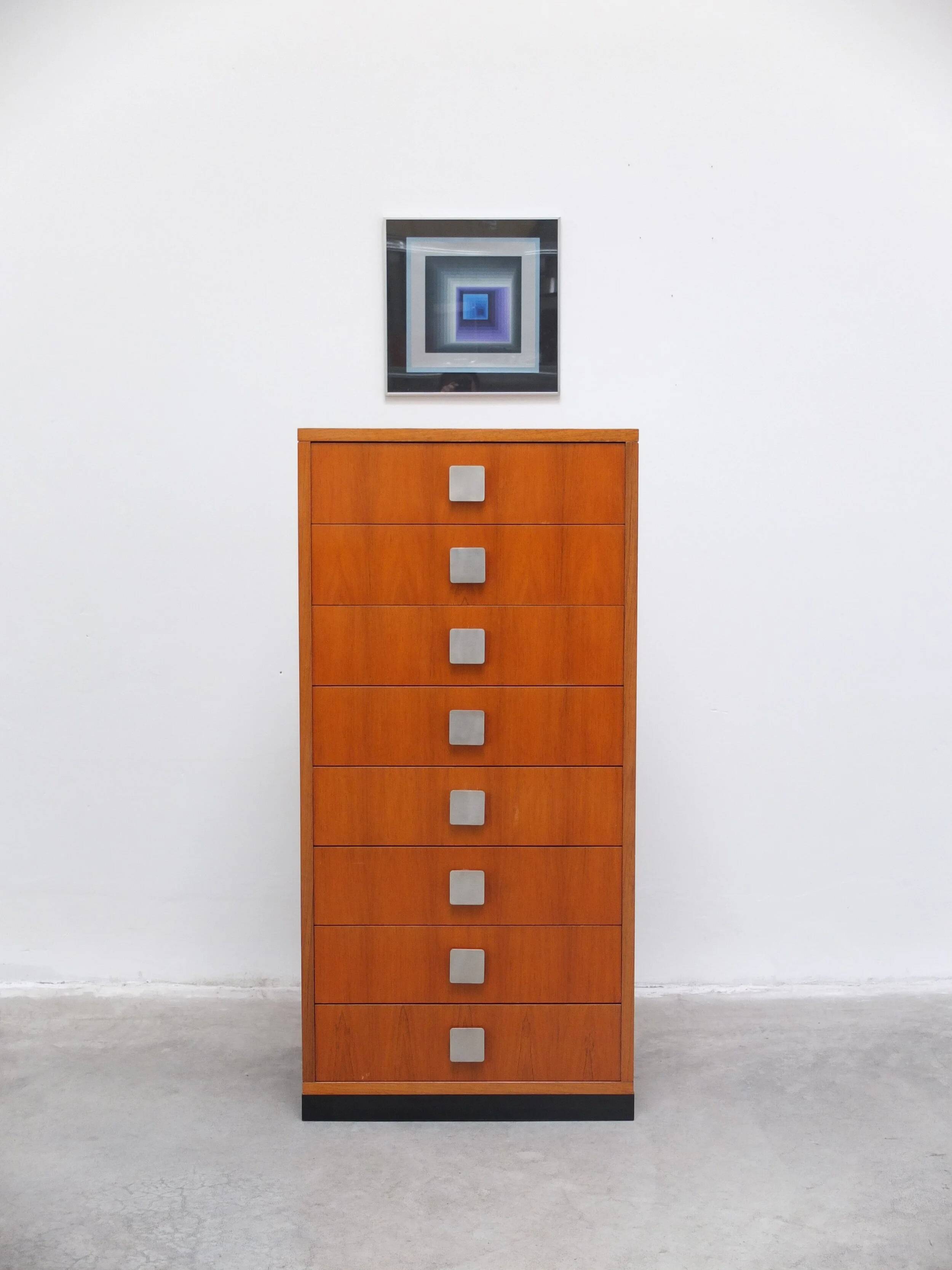 Commode haute par Alfred Hendrickx pour Belform, années 1960.