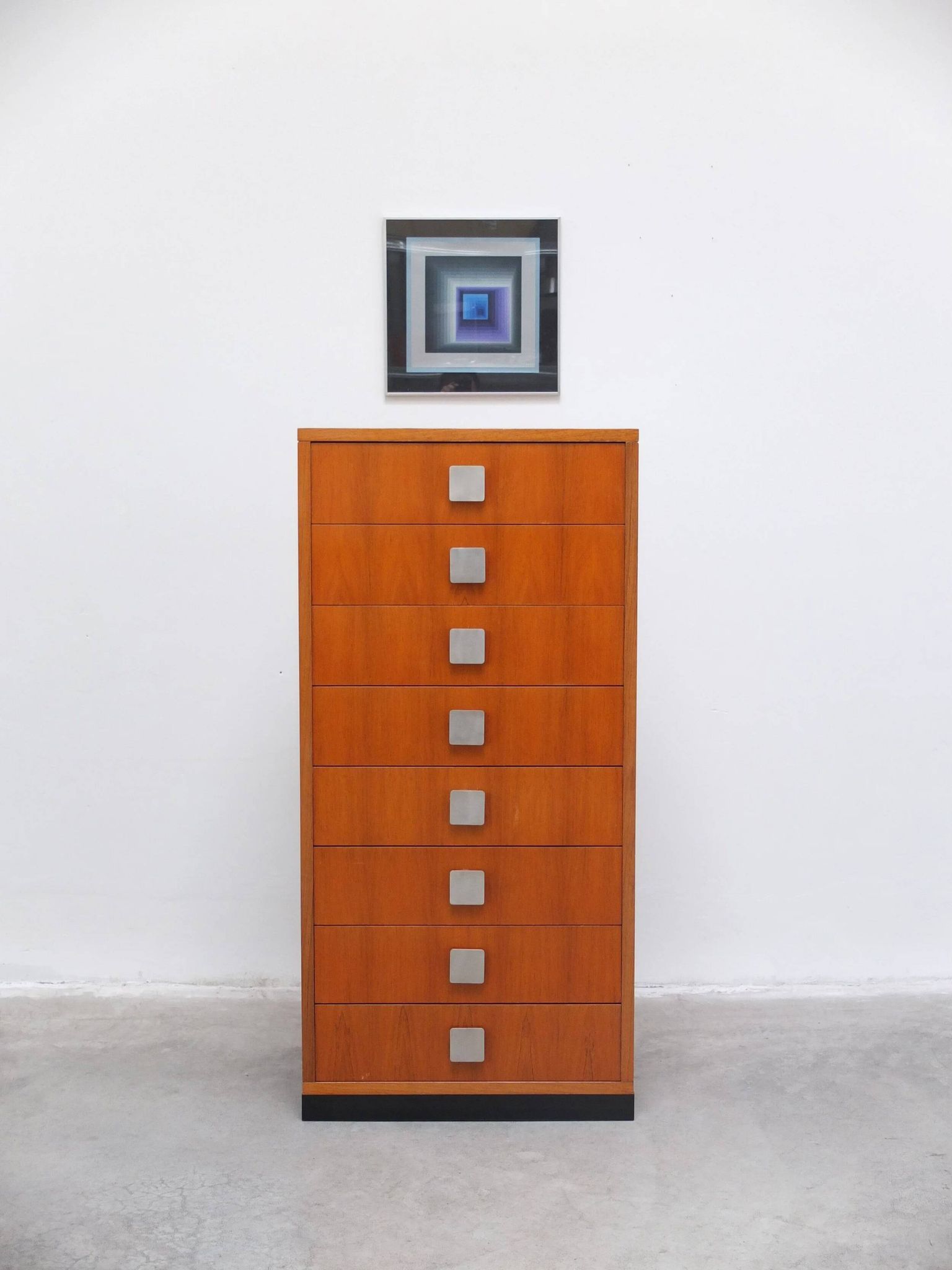 High drawer cabinet by Alfred Hendrickx for Belform, 1960s