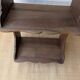 Art Deco walnut wall shelf 1930