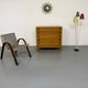 Vintage chest of drawers with 5 drawers in light wood, French design from the 60s/70s.