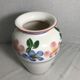 Vase old D. DINIS painted ceramics drawing flowers Decoration Vintage