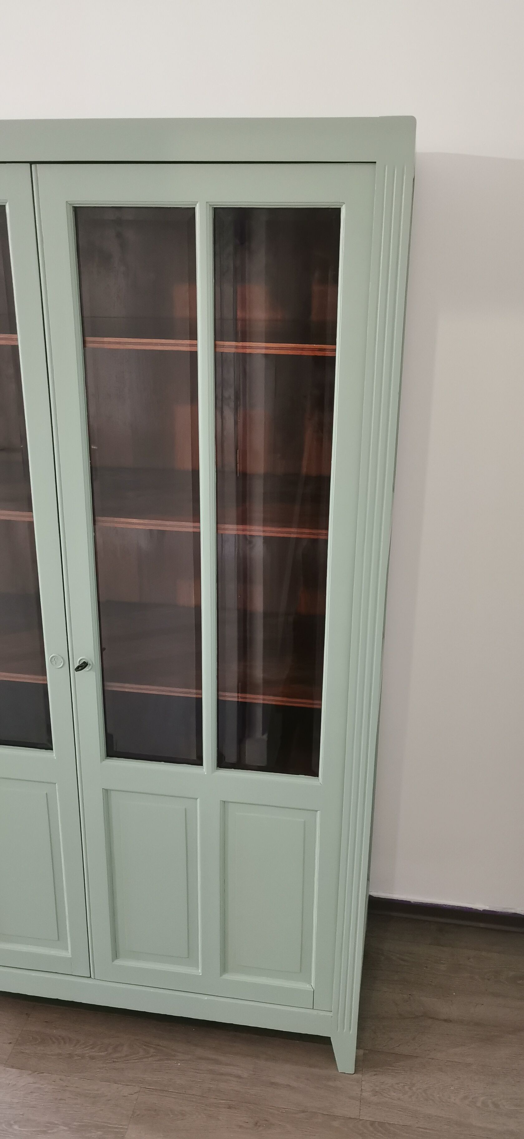 Parisian glass cabinet