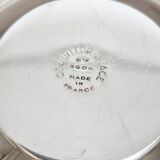 Silver scallop shell butter dish