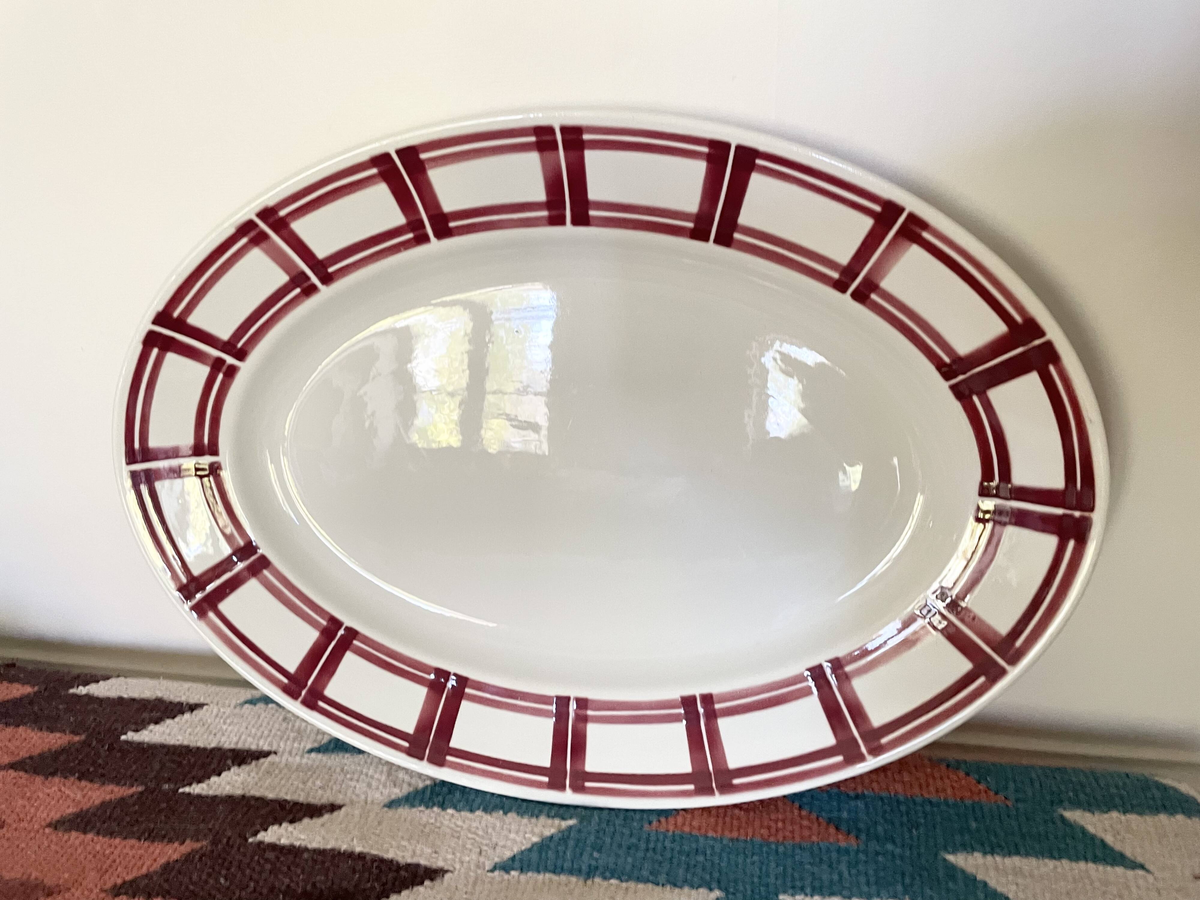 Plat ovale Badonviller