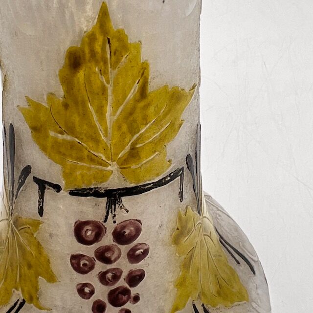 Vase en pâte de verre Legras