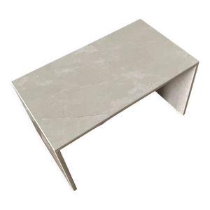 Table basse en marbre - creme
