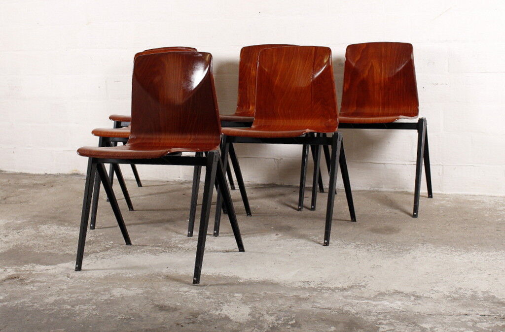 Six Pagholz chairs