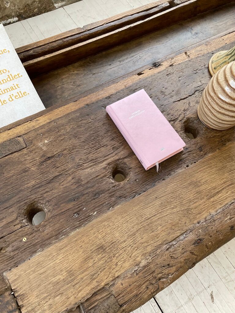 Brutally artisanal oak coffee table