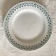 Set of 4 Terre de Fer Digoin-Sarreguemines flat plates, Ypres model