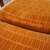 Series of 6 teak chairs 1970