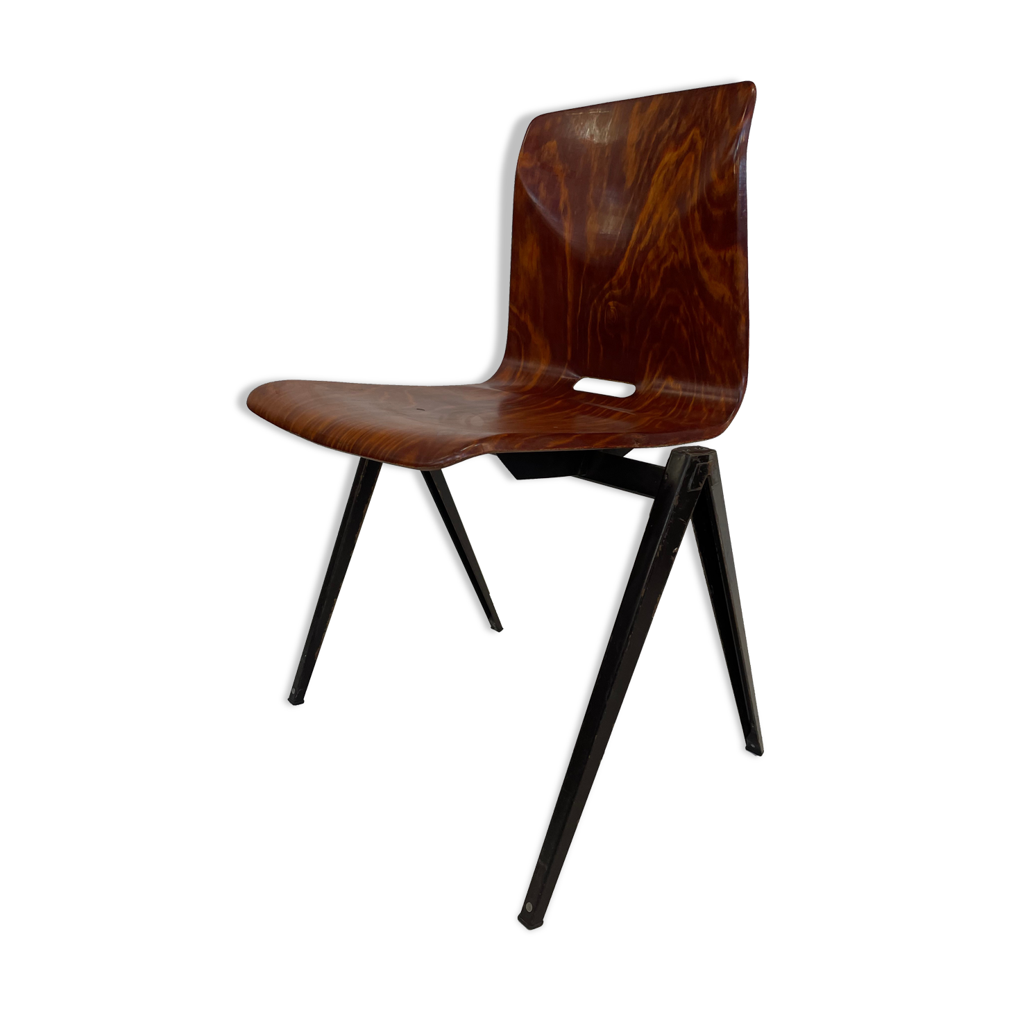 School chair brown