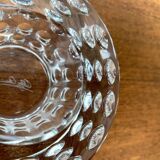 Vintage crystal glass chandelier by Oleg Cassini