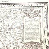 Poster / Map New description of Gaul Jean de Bonnot Paris