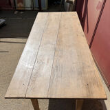 Table de ferme en chêne