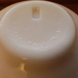 Lot 3 pots white opaline style