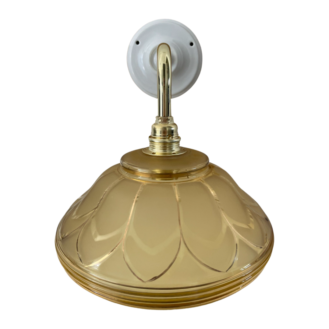 Vintage Art Deco wall lamp