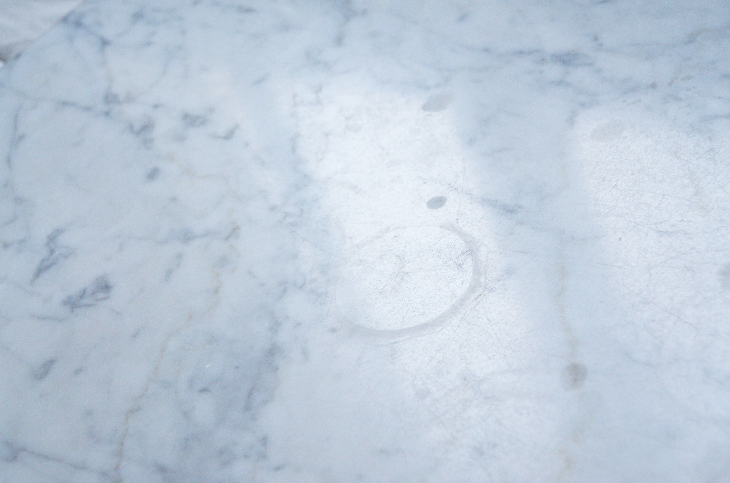 Brass marble coffee table from the 60's in the neoclassical style