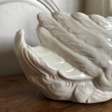 Vintage ceramic swan pot cover