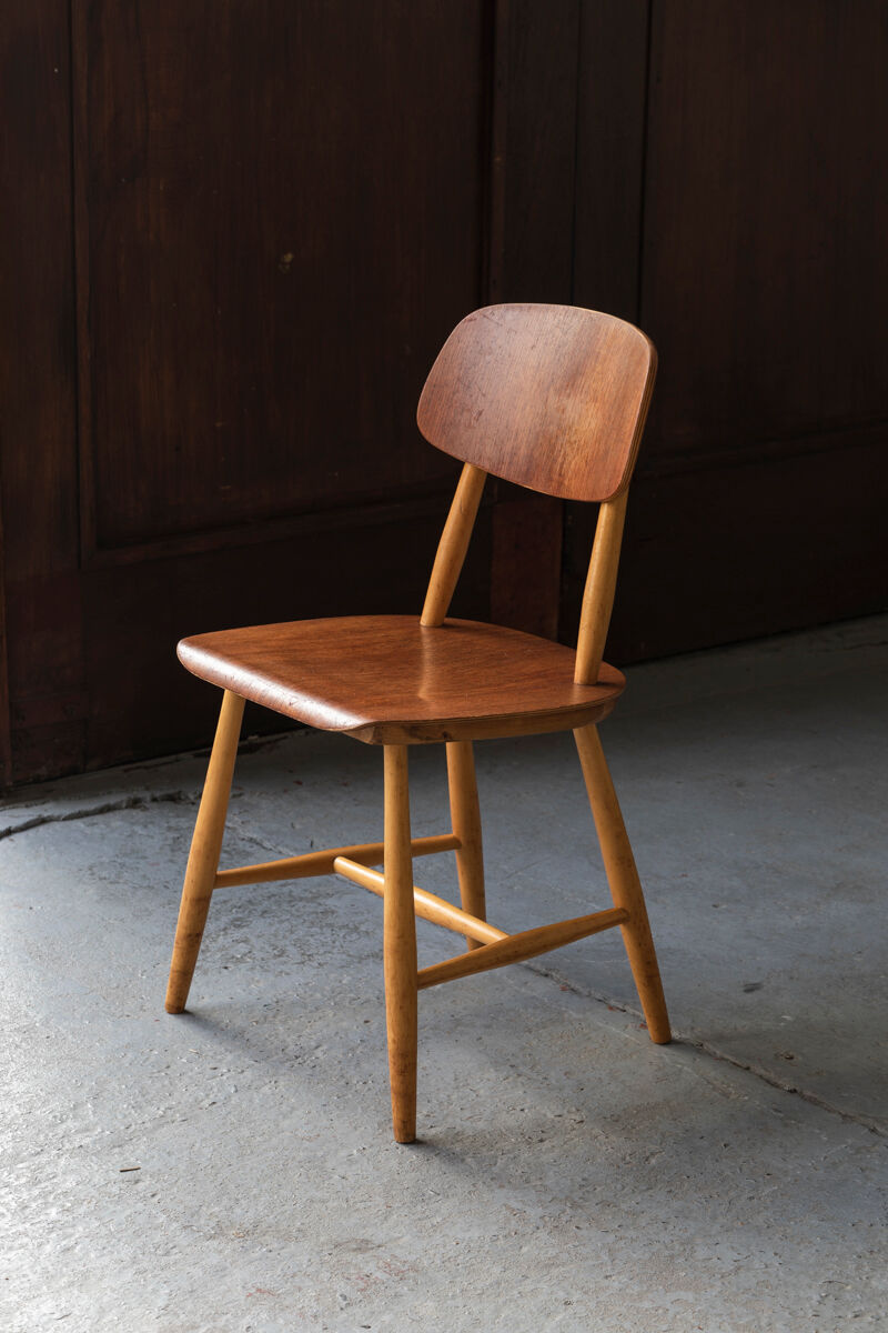 Set de 4 chaises de salle à manger par Martinsson & Axelsson pour Nässjö Stolfabrik, Suède, années 1960