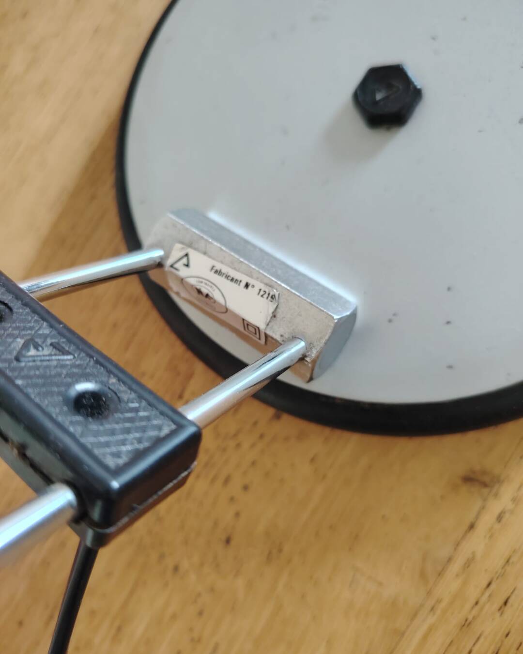 Aluminor desk/architect's lamp, 1970s