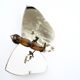 butterfly mirror photophore butterfly wall candlestick 18x15cm