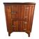 Vintage wooden fridge cabinet